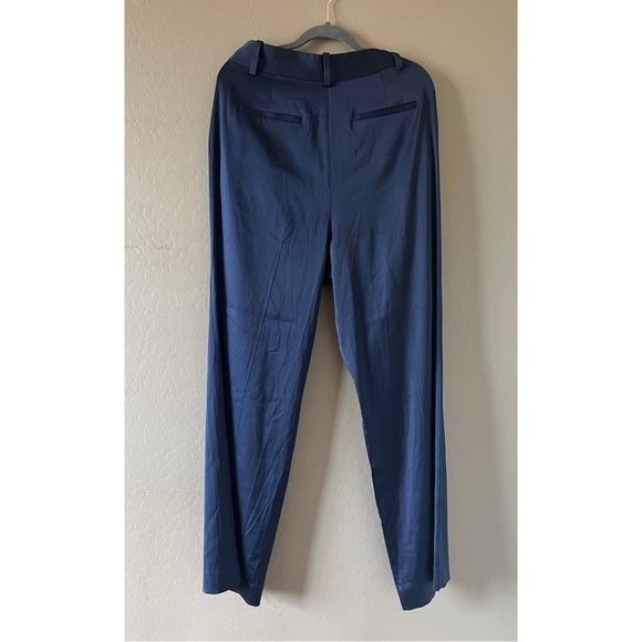 New Favorite Daughter Anthropologie Navy Pants Size 12 - Picture 4 of 9
